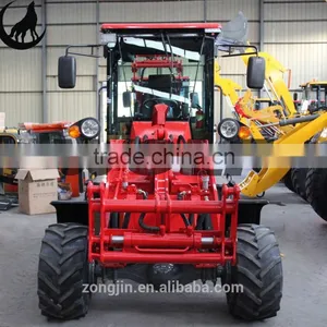 WOLF BRAND ZL-10 Mini Wheel Loader With Pallet Forks thumbnail-1