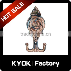 KYOK Latest Style Metal Curtain Hooks,2016 Classic Designs Zinc Curtain Hooks, High Quality Fashion Crystal Curtain Rod Hooks thumbnail-1