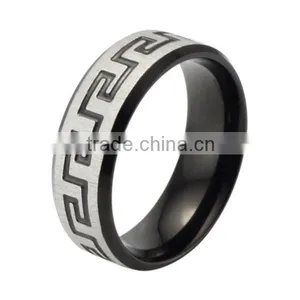 Best Sale Classic Men Ring Greek Style Rings thumbnail-3