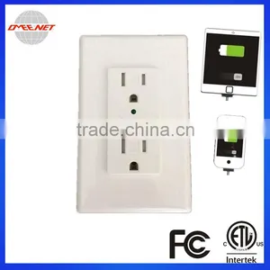 MAX 3.1A ETL List 125V TR Usb Wall Socket Wall Outlet USB Receptacle Wall USB Socket thumbnail-1
