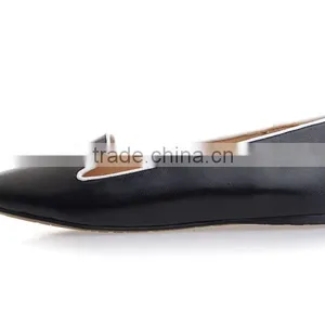Office's Ladies Black Color Patent Leather Flat Shoes for Ladies thumbnail-4