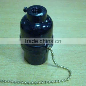 E26 Bakelite Switch Lampholder ( UL Standard) thumbnail-1