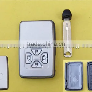 Excellent Quality Flip Key Smart for Toyota 4 Button Smart Key Remote Cover Shell Blank Case thumbnail-1