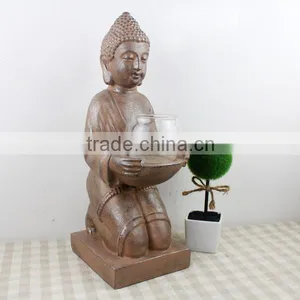 Home Decoration Resin Buddha Candle Holder for Sale thumbnail-1