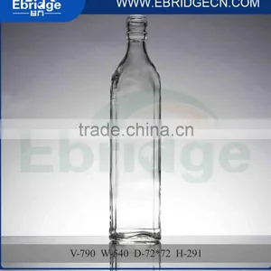 Hot Sale 790ml Green Glass Empty Beer Bottles With Screw Cap Quality Choice thumbnail-1