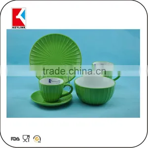 Hot Sale 16pcs Dinner Set Ceramic Popular Emboss Dot Ceramic Dinner Set thumbnail-6