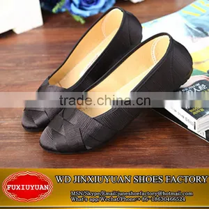 Cloth Shoes Women's Shoes Summer Shallow Mouth Flat Braid Casual Shoes Comfortable Soft Bottom Breathable Flat Walking Shoes thumbnail-1