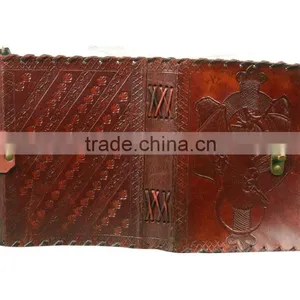 Celtic Dragon Leather Journal With C-lock Pattern Special Promotion Leather Journal thumbnail-3