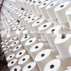 Popular 30/2 Dyed Spun Polyester Yarn /polyester Yarn for Weaving thumbnail-6