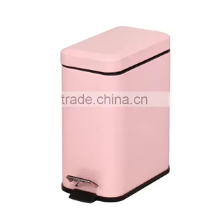 5L STAINLESS STEEL TRASH BIN thumbnail-5
