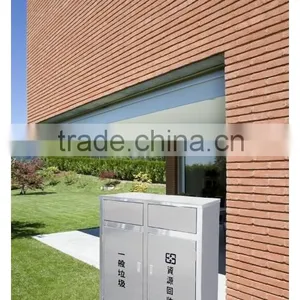 Best Price High Quality Stainless Steel Cheap Recycle Garbage Bin thumbnail-2