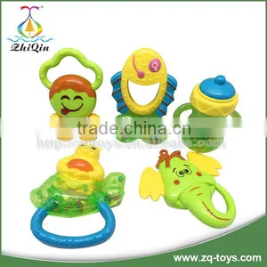 Brand New Hand Ring Bell Hand Bell Ring Baby Teether Toy for Wholesales thumbnail-1