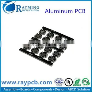 Black Soldermask Aluminium PCB Pannel For Led Lighting thumbnail-1