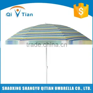 Quality-Assured Hot Sale Unique Design Polyester Beach Umbrella thumbnail-2