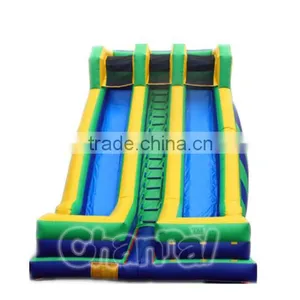OEM Mini Outdoor Playground Used Inflatable Dry Slide thumbnail-3