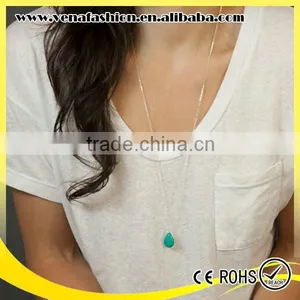Turquoise Simple Long Wholesale Silver Jewelry China thumbnail-2