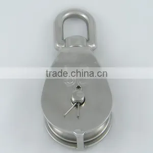 Stainless Steel Eye Swivel Pulley Block thumbnail-1