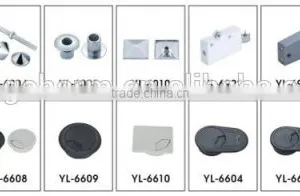 Peach Shaped Office Computer Desk Cable Grommet thumbnail-2