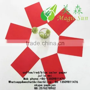 230gsm Red Card Paper Rolls and Sheets thumbnail-1