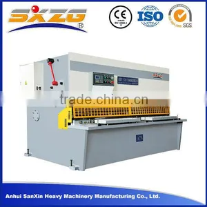 E21 NC Control Hydraulic Swing Beam Cutting Shear Machine for 12mm Metal Plate Sheet thumbnail-2