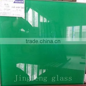 Wall Glass for Decoration, Silkscreen Print Frit Glass, Interior Decorative Glass thumbnail-1