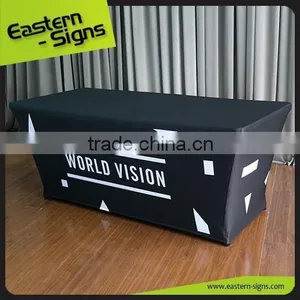 6ft Custom Fancy Exhibition Table Cloth thumbnail-1