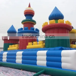 2016 Hot Sale Inflatable Fun City, Outdoor Playground Inflatable Castle, Inflatable Amusement Park thumbnail-4