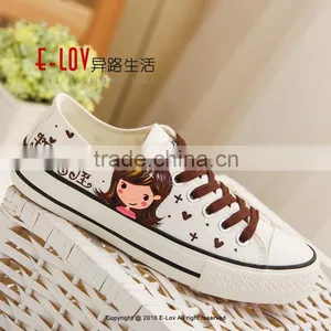 NO.D089 Hot Sales High Quality China Wholesale White Shoes for Woman thumbnail-4