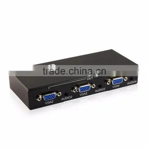 PET0104 VGA Splitter 1X4 With 3.5mm Stereo Audio1080P thumbnail-4
