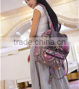 2016 Popular New Chinese Folk Style Fancy Canvas School Bag thumbnail-6