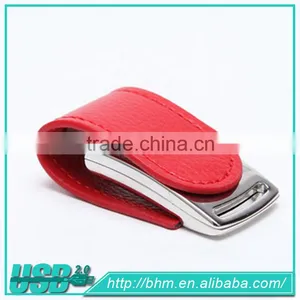 High Quality Cheap Leather Usb Flash Drive, Full Capacity Usb Disk thumbnail-1