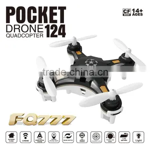 FQ777-124 Rc Mini Drones Pocket Drone 4CH 6Axis Gyro Micro Dron Uav Quadcopter RTF Quality Choice thumbnail-3