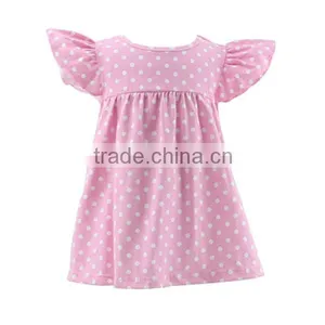 The Latest Fashions Children's Boutique Clothing Polka Dots Baby Girls Dress Princess Dress thumbnail-6