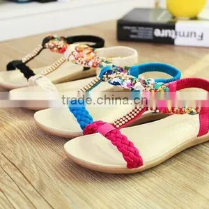2015 New Style Breathable Flat Summer Sandals Wholesale thumbnail-1