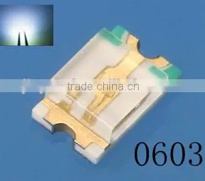 Surface Mount Package Type and LED Type Red SMD0603 LED thumbnail-1