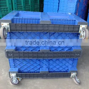 1200x1000x760mm Plastic Pallet Box for Cargo Transport thumbnail-3
