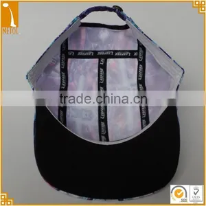 Flat Brim Sublimation & Printed Custom 5 Panel Caps thumbnail-4