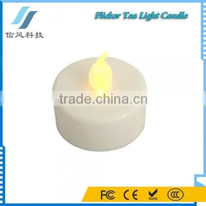 12Pcs Yellow Flameless LED Tealight Candle Flicker for Wedding Birthday Party Christmas Home Decoration thumbnail-4
