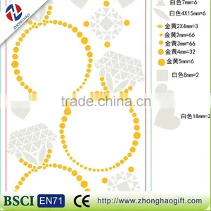 DIY Circular Shape Crystal Sticker Design thumbnail-1