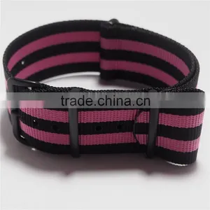 PVD Black Heat Welded Watch Band 20mm With Wrist thumbnail-2