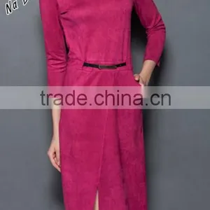 2016 Fashion Knitting Suede for Garment/two or Four Way Stretch Knitting Suede Garment Fabric thumbnail-2