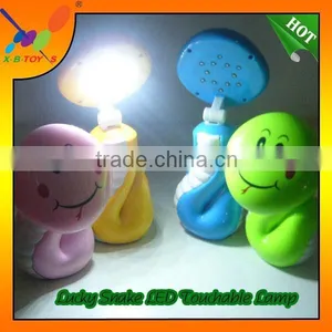 2014 High Power Snake LED Reading Light Best Desk Lamp.Cute Snake LED Touchable Energy-saving Night Light & Table Lamp. thumbnail-1