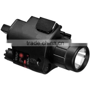High Power Red Laser Gun Sight With LED Flashlight thumbnail-4