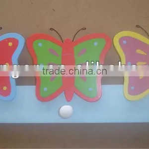 Decorative Retro Finishing Wooden Wall Hanger.made in China,FSC thumbnail-1