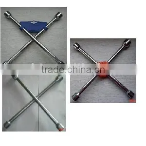 4 Way Tyre Spanner Cross Rim Wrench thumbnail-1
