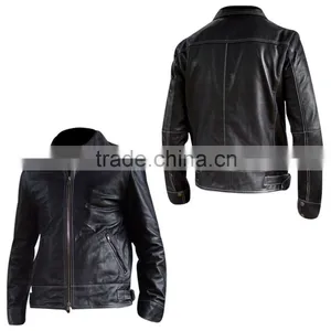Leather Fashion Jacket Black 2013 thumbnail-1