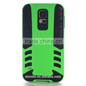 Wholesale Football Texture Cases for Samsung Galaxy S5, Pc+tpu Rocket Green Samsung Galaxy Cases thumbnail-3