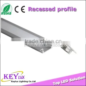 Recessed Cheap Price Profile Led Strip Plastic Cover For Building Housing thumbnail-1