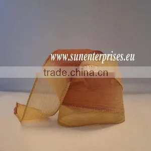Silk Chiffon Tapers - RUSTY thumbnail-1