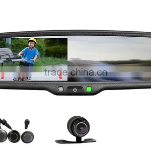 Panoramic Rear View Mirror With Detector De Radar Sensor Rear View Mirror Camera thumbnail-1
